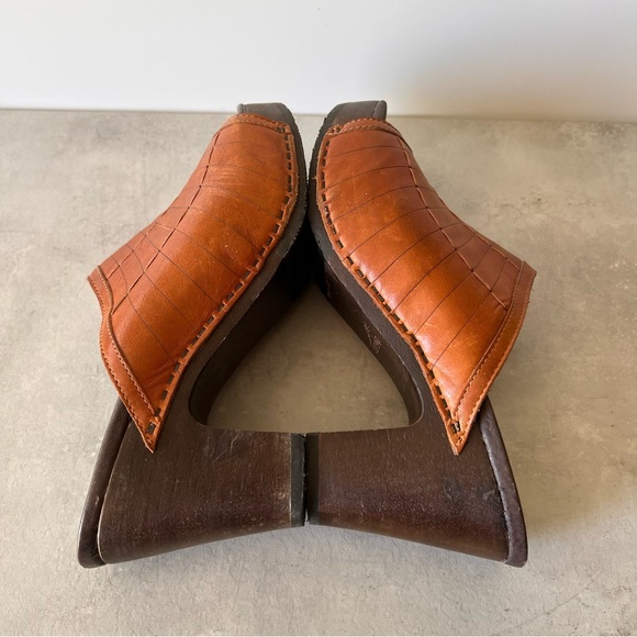 Dansko Randi wooden chunky heel slip on Mules - Picture 9 of 11